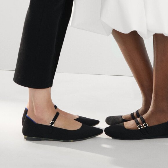 Rothy's The Point Mary Jane II - Black Size 8 - Picture 2 of 3